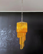 Murano Spiral Prism Glass Chandelier