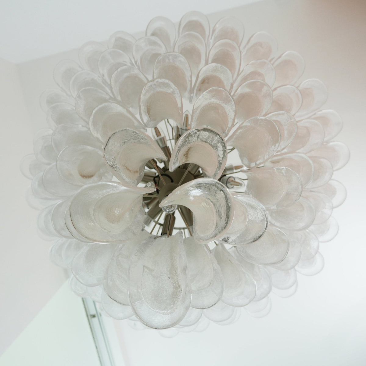 Murano Glass Petals Chandelier
