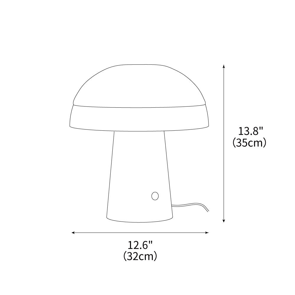 Mushroom Cloud Table Lamp