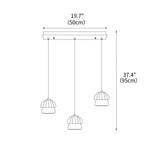 Mushroom Cluster Chandelier