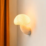 Mushroom Resin Plug-in Wall Lamp