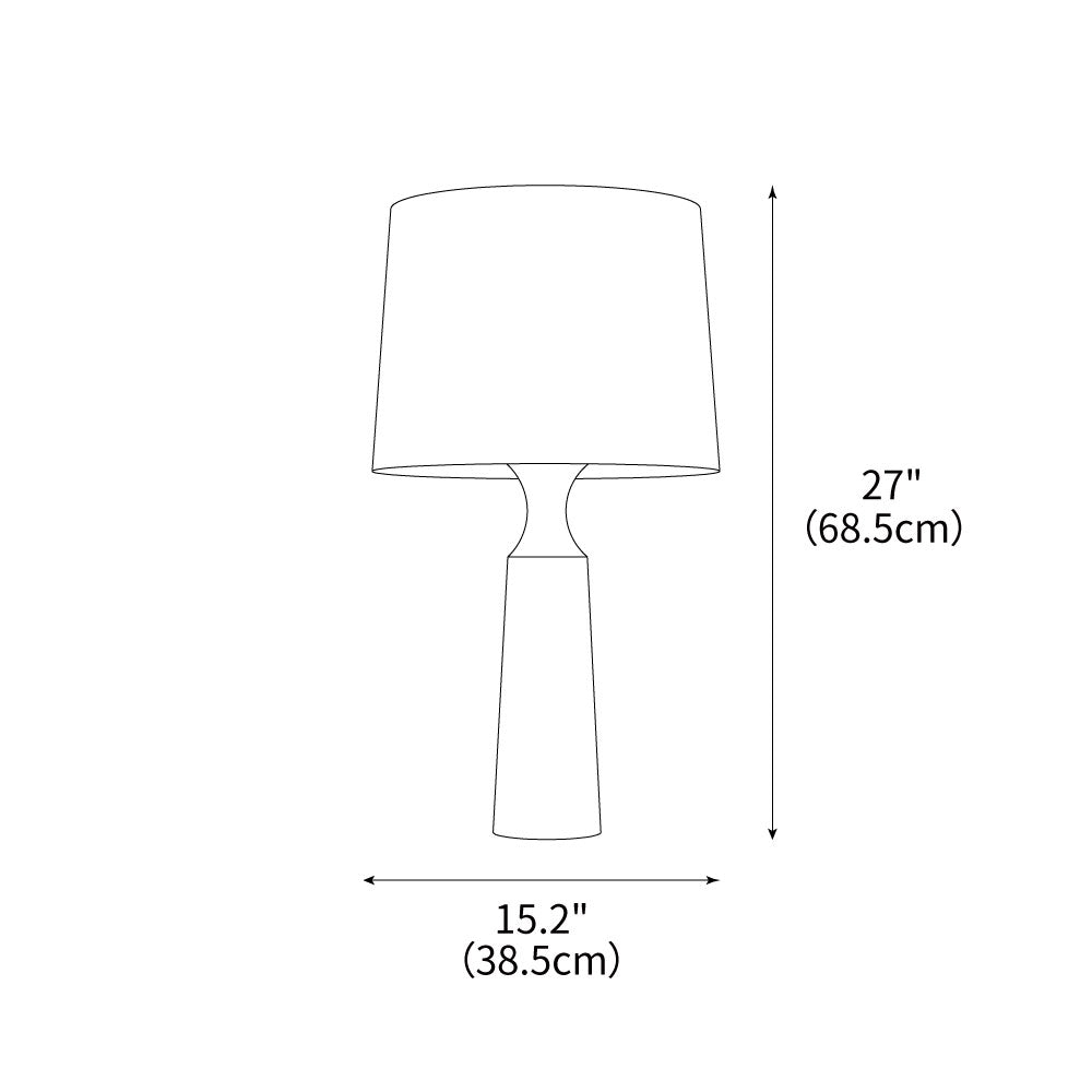 Muyuan Table Lamp 15.2"