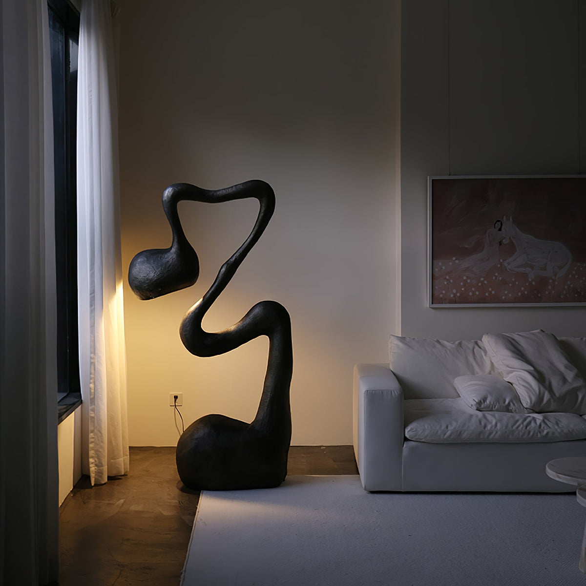 Myrrh Sculpture Floor Lamp