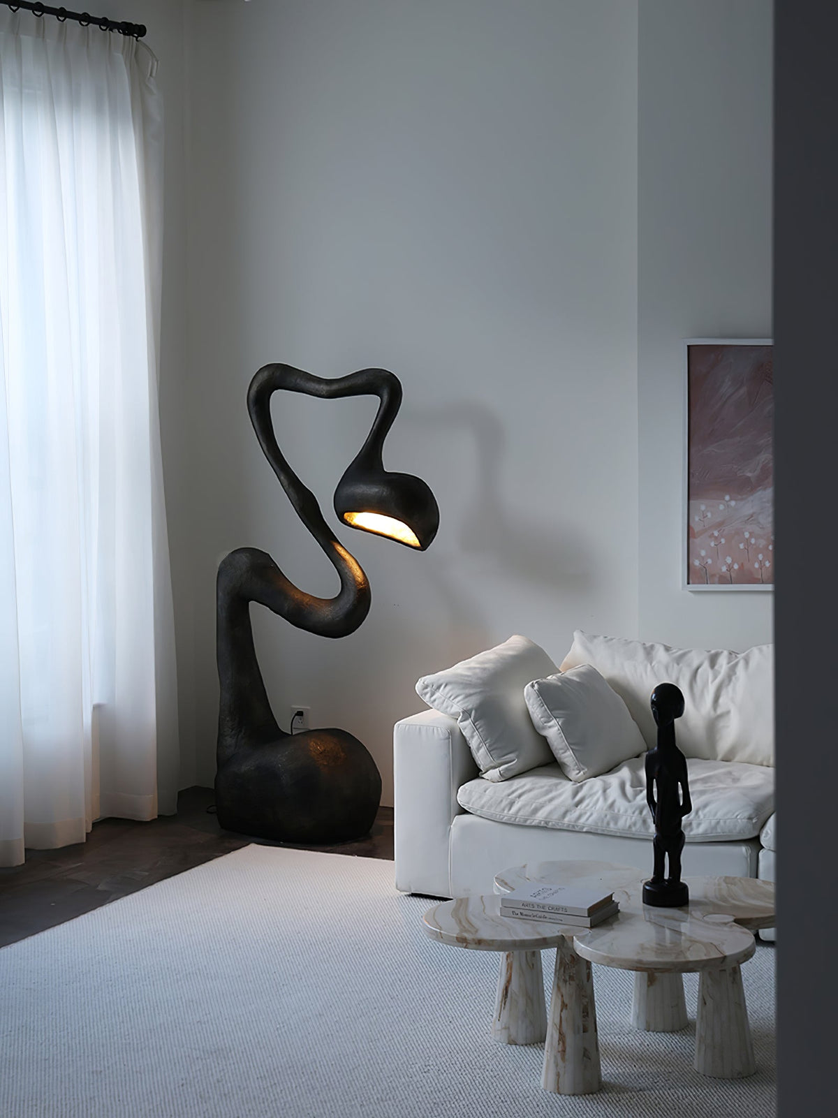 Myrrh Sculpture Floor Lamp