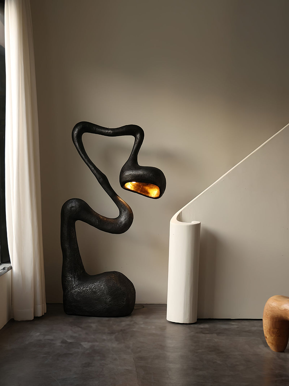 Myrrh Sculpture Floor Lamp