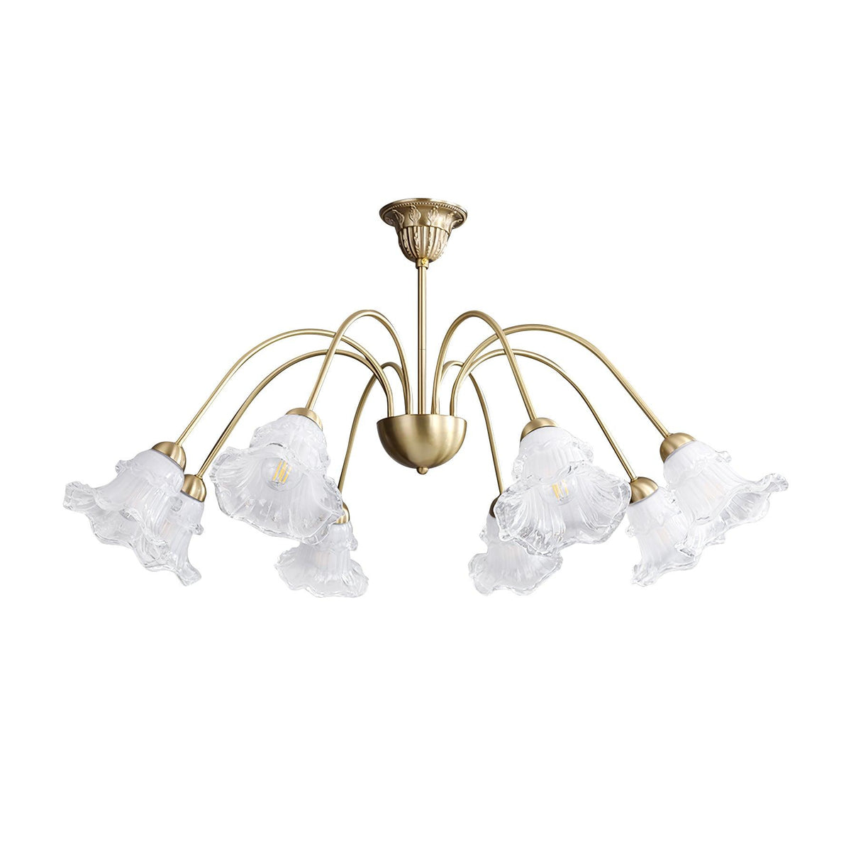 Narcissus Glass Chandelier
