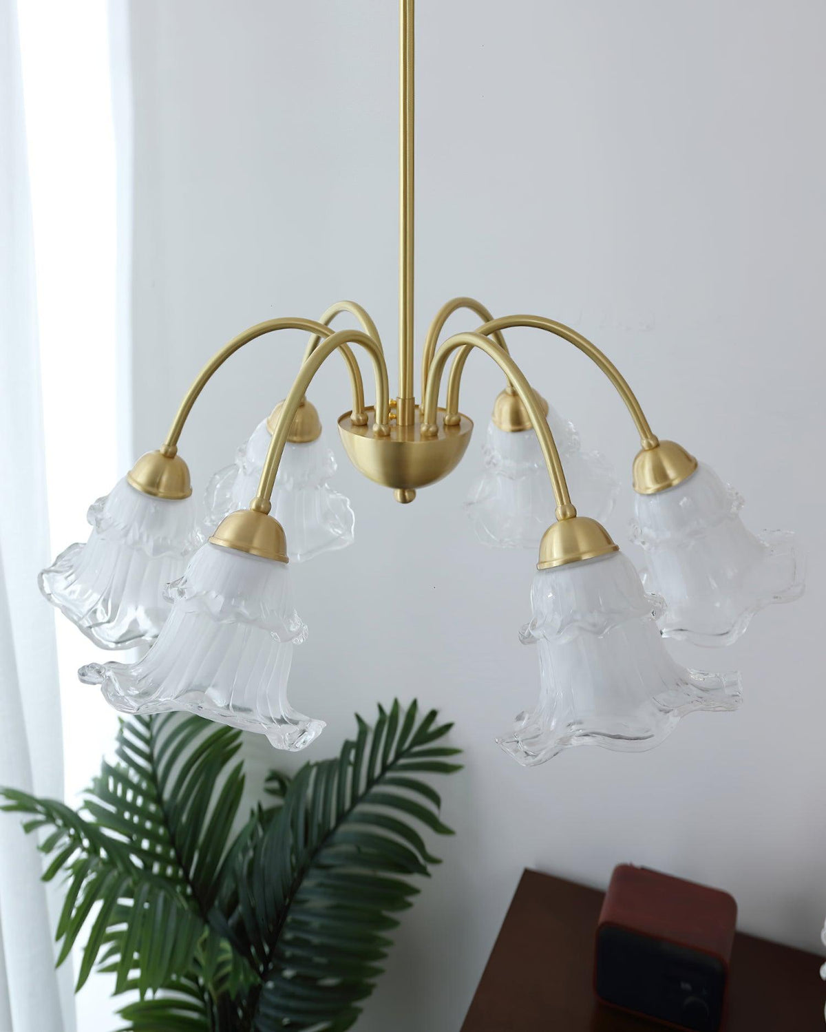 Narcissus Glass Chandelier