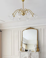 Narcissus Glass Chandelier