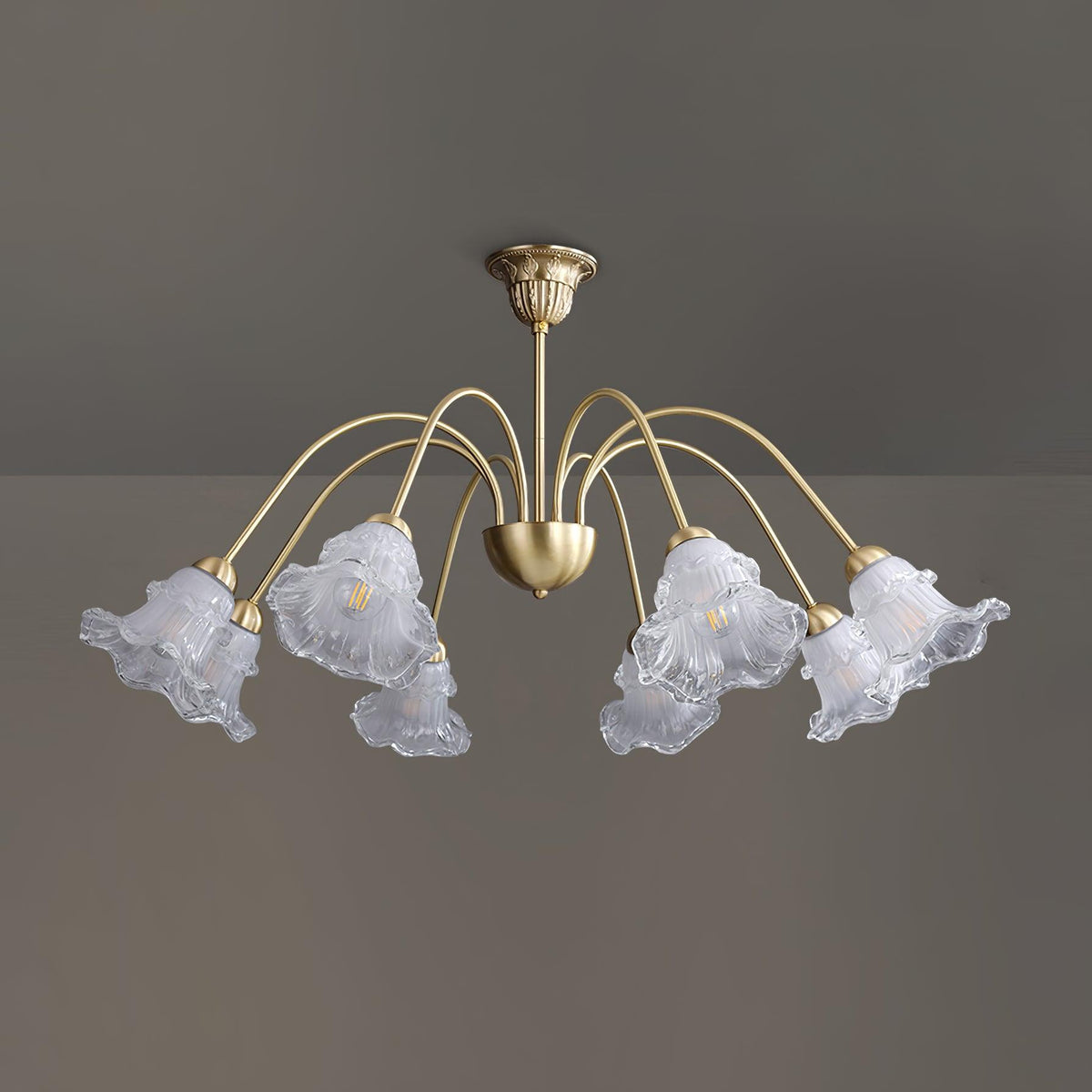 Narcissus Glass Chandelier