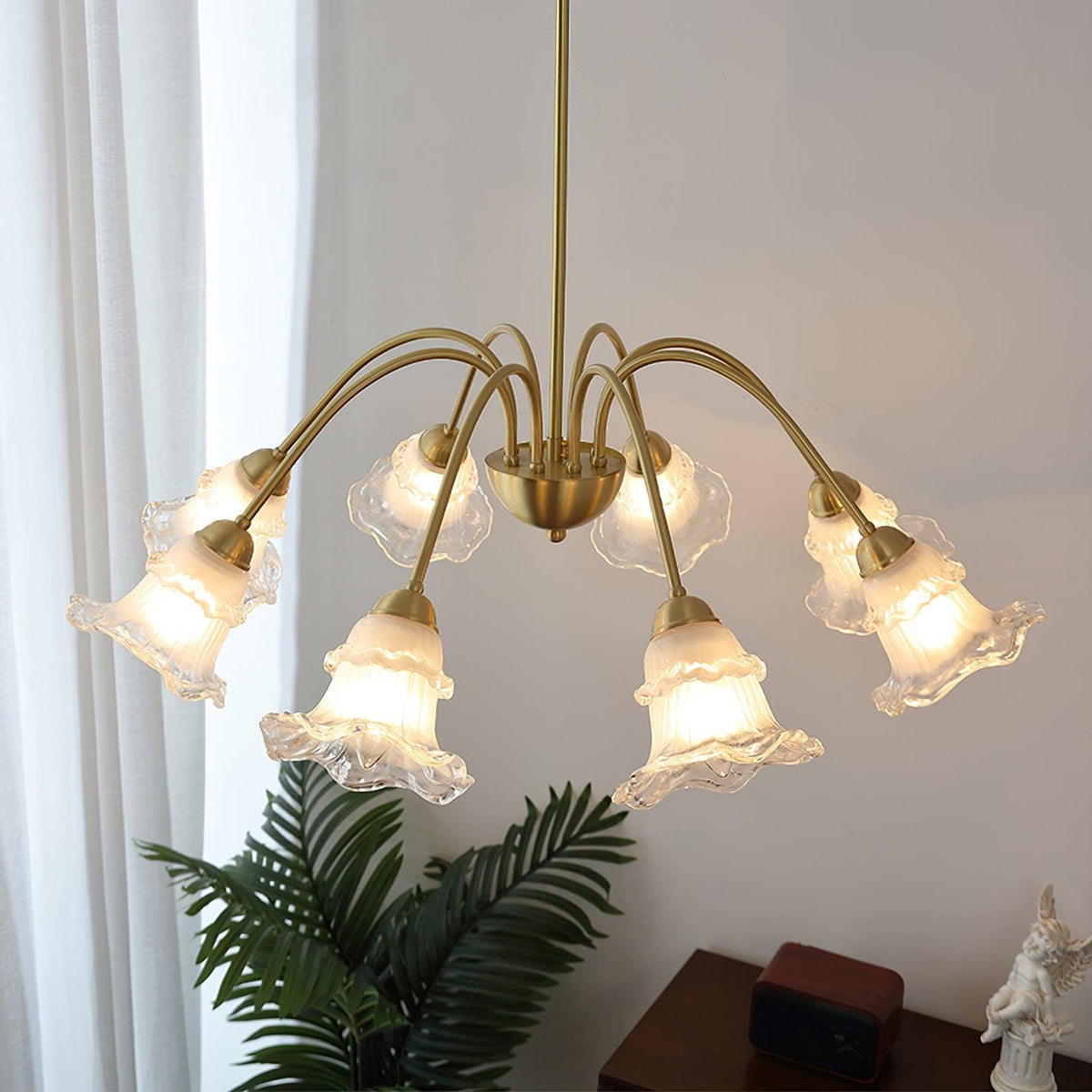 Narcissus Glass Chandelier