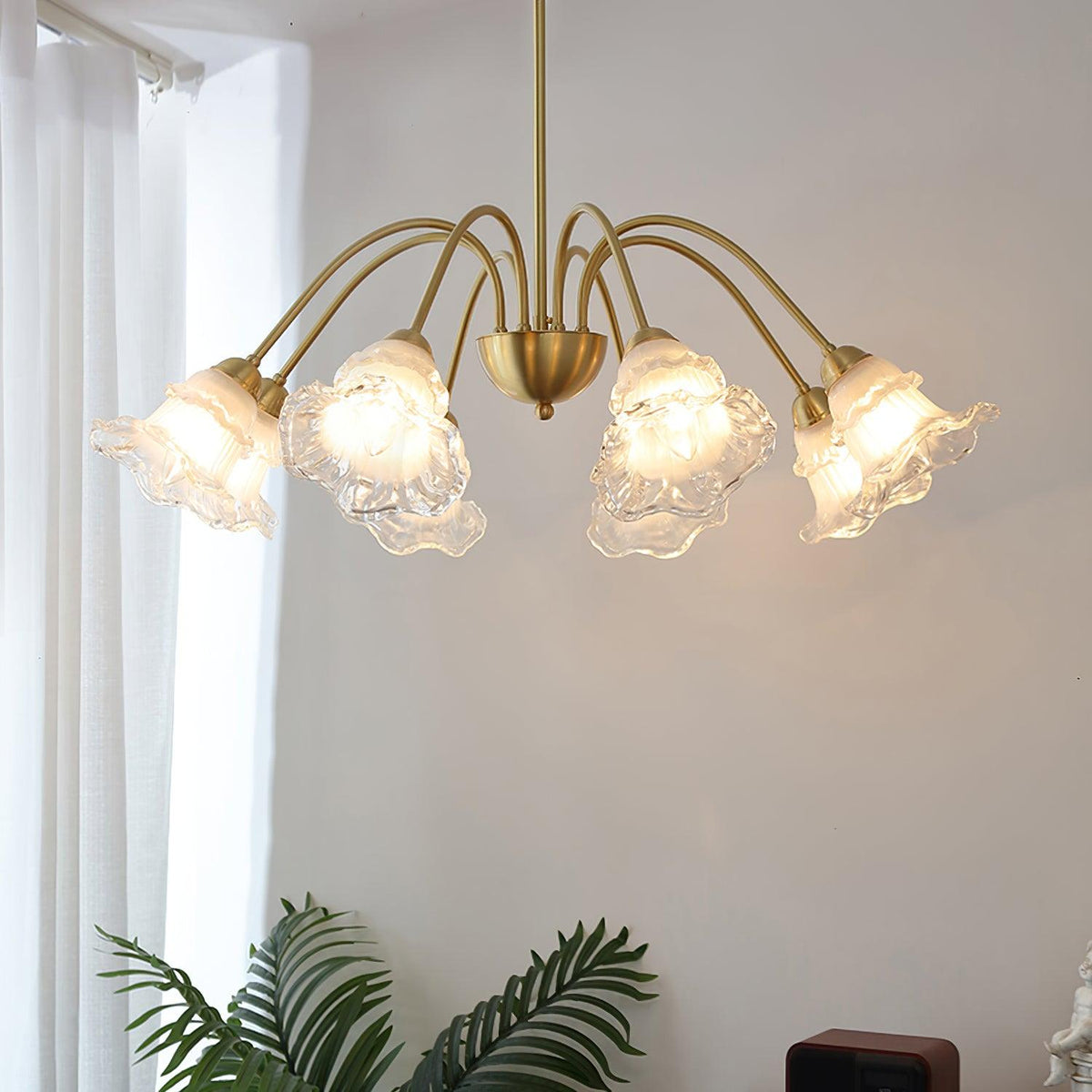 Narcissus Glass Chandelier