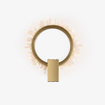 Natural Crystal Wall Lamp