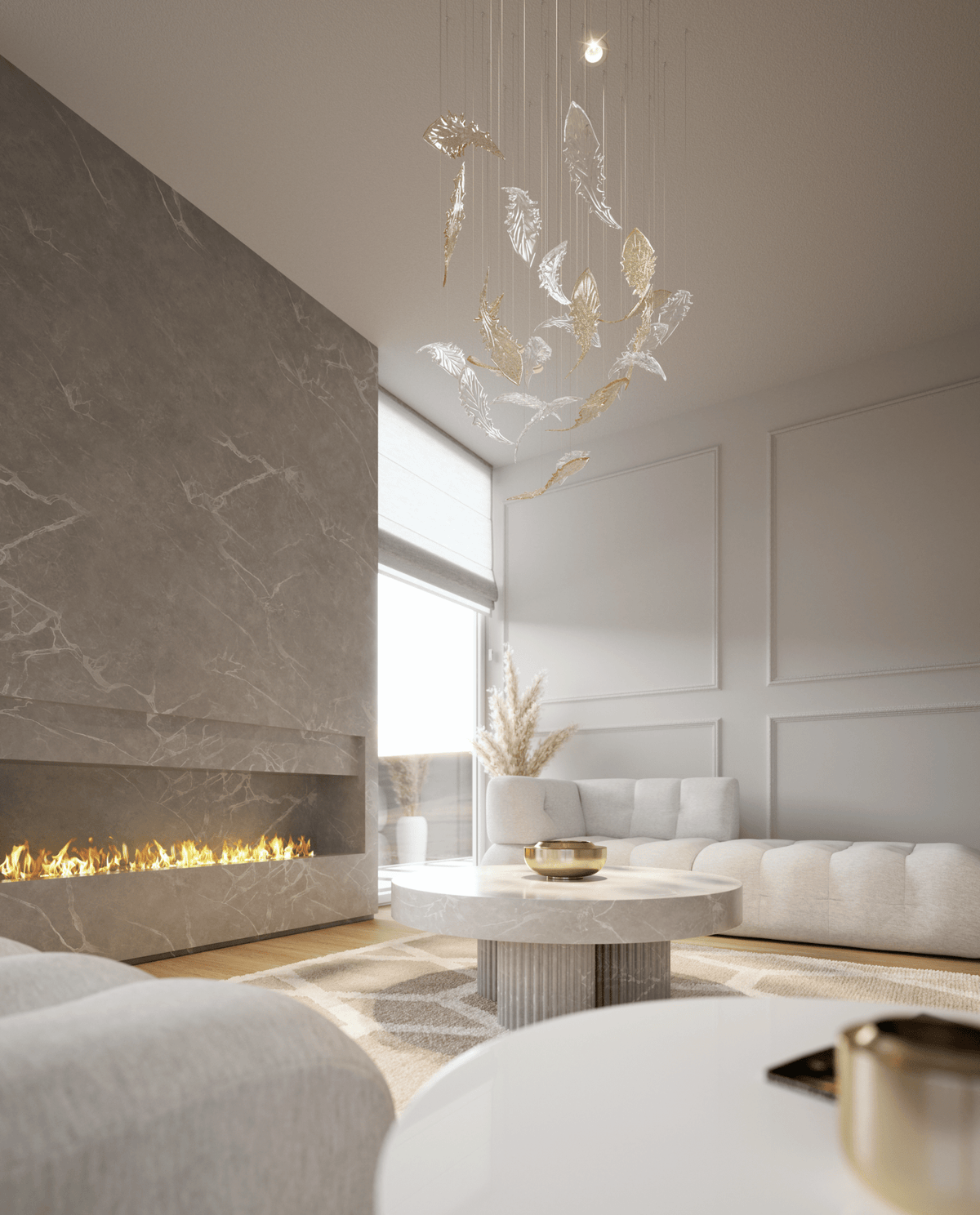 Nectar Leaves Chandelier