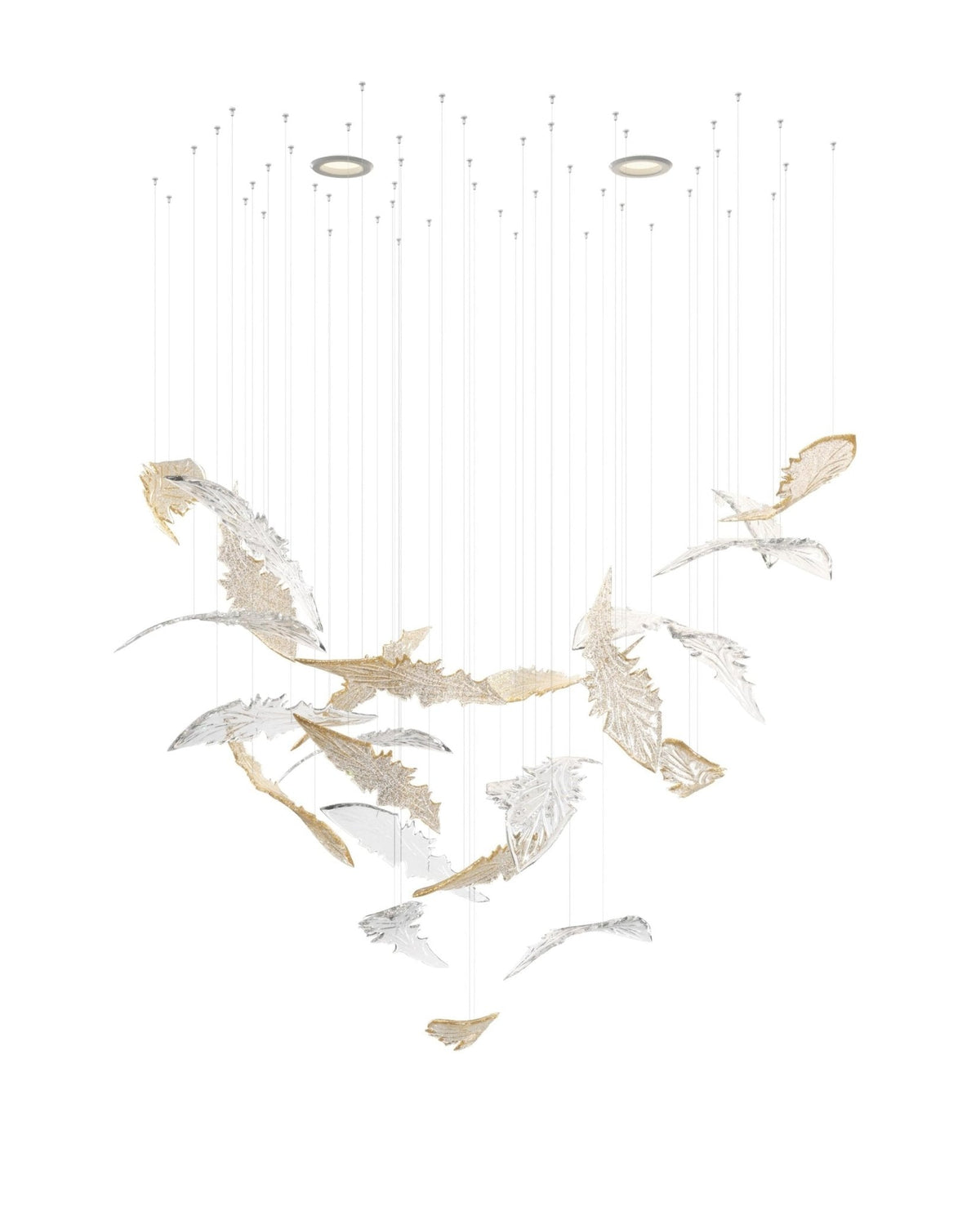 Nectar Leaves Chandelier