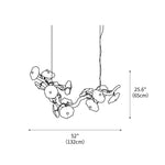 Nenufar Horizontal Chandelier