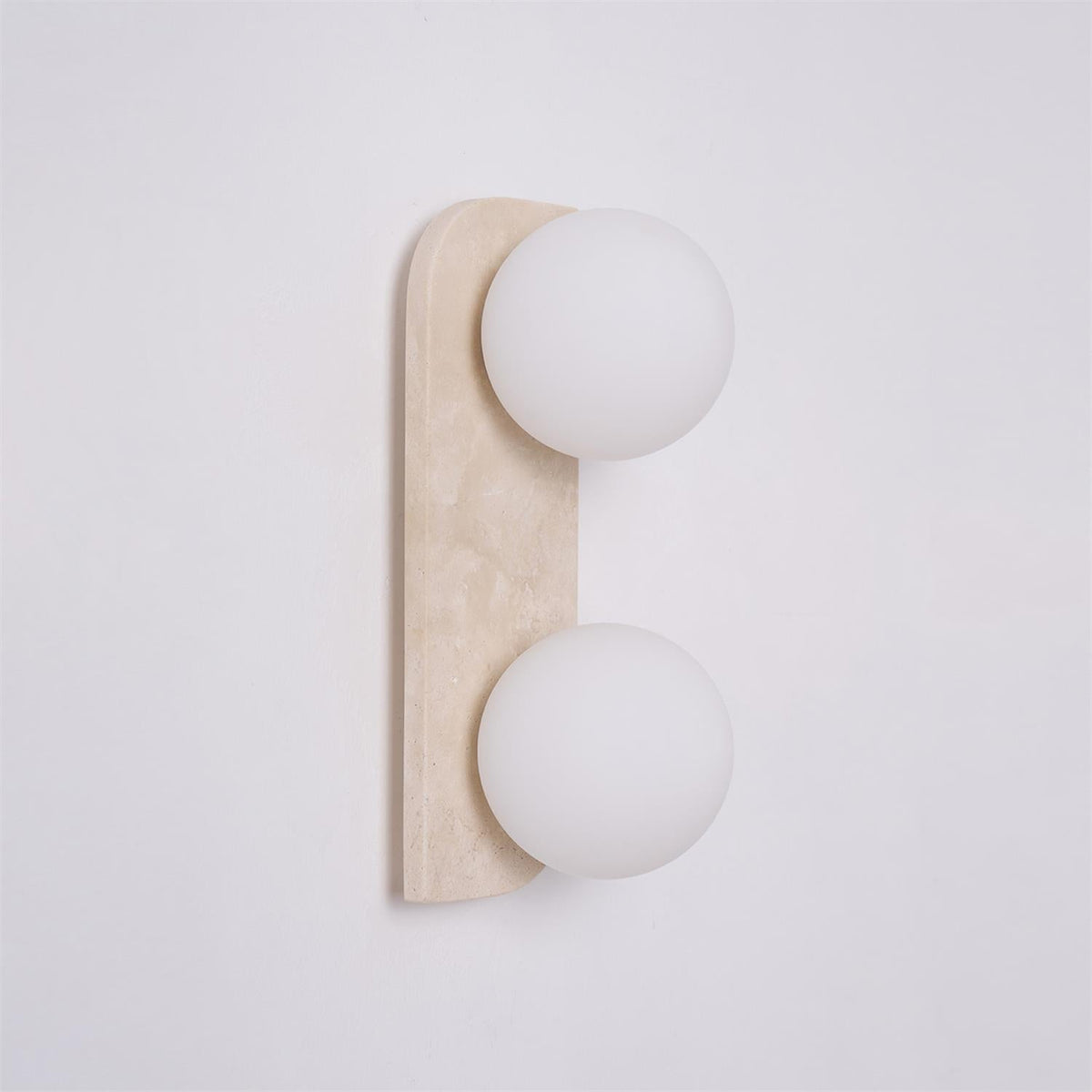 Elysian Travertine Plug-in Wall Light