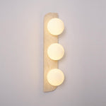 Elysian Travertine Plug-in Wall Light