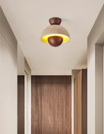 Nerio Travertine Ceiling Light