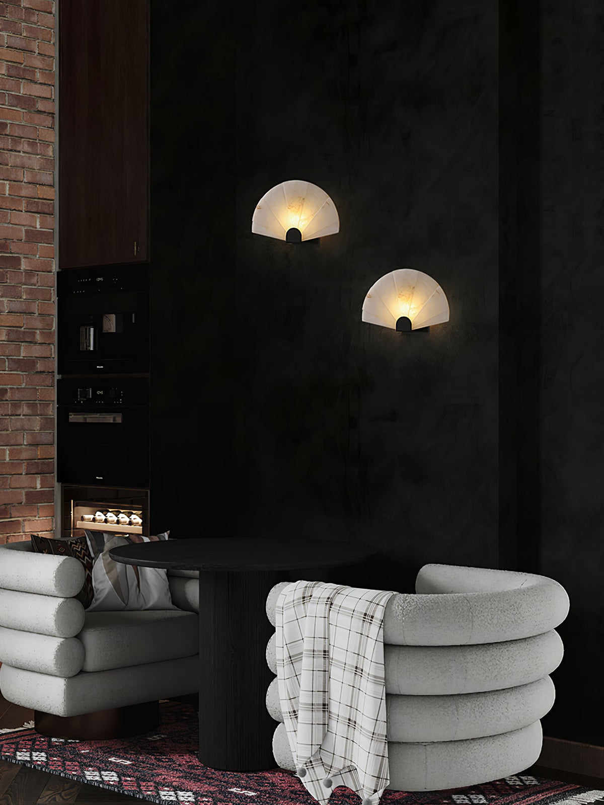 Nevora Alabaster Wall Lamp