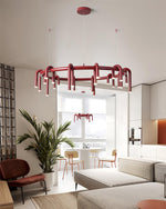 New U-Shaped Chandelier