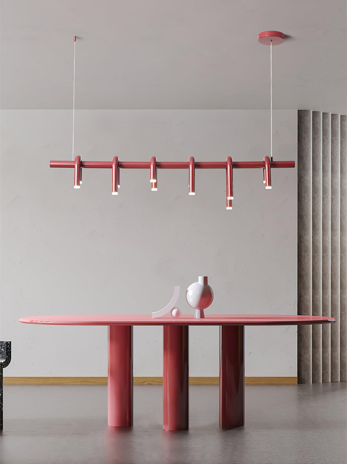 New U-Shaped Chandelier