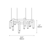 New U-Shaped Chandelier