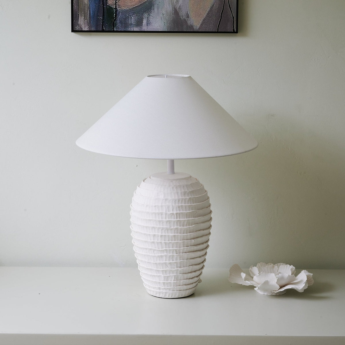 Nivara Ripple Table Lamp