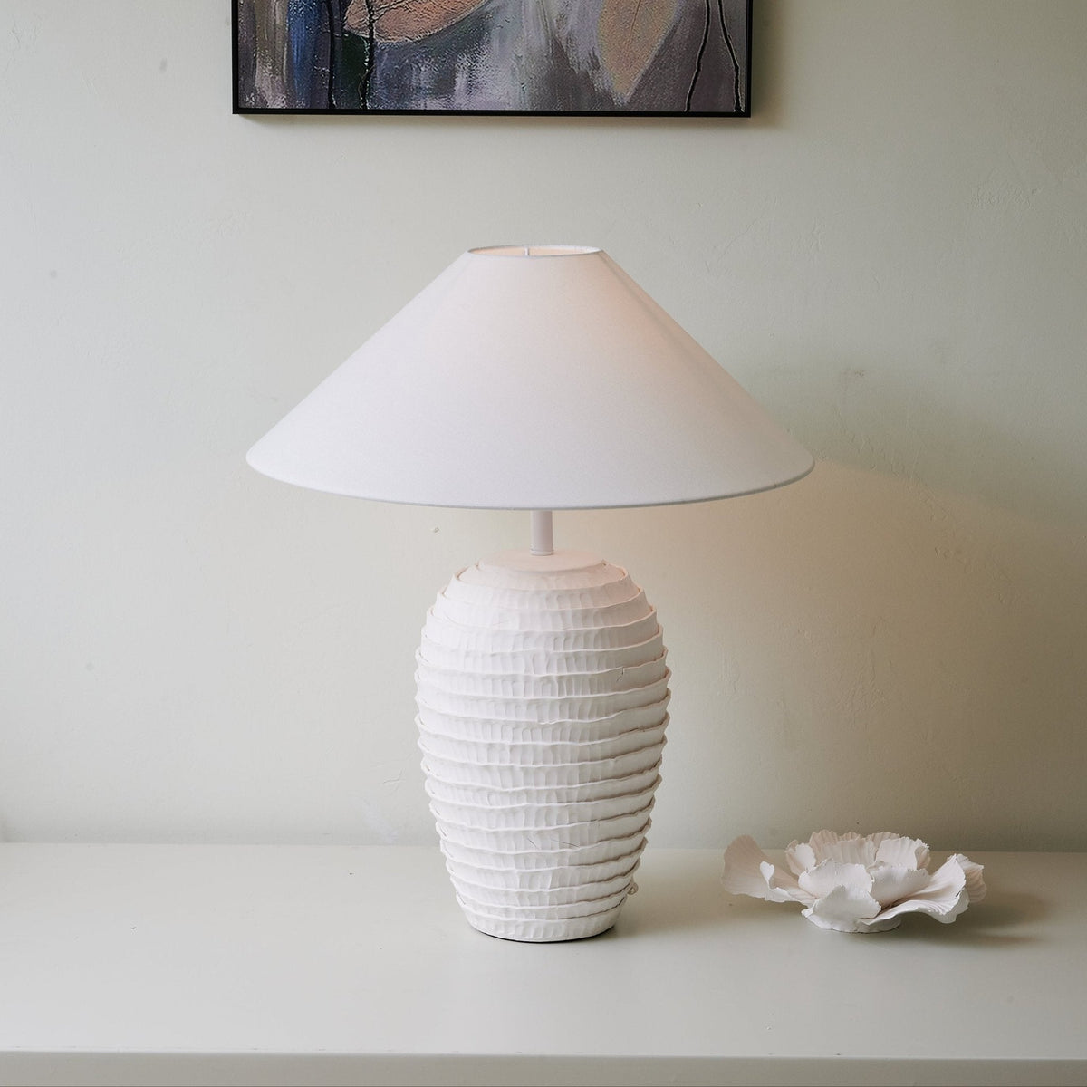 Nivara Ripple Table Lamp