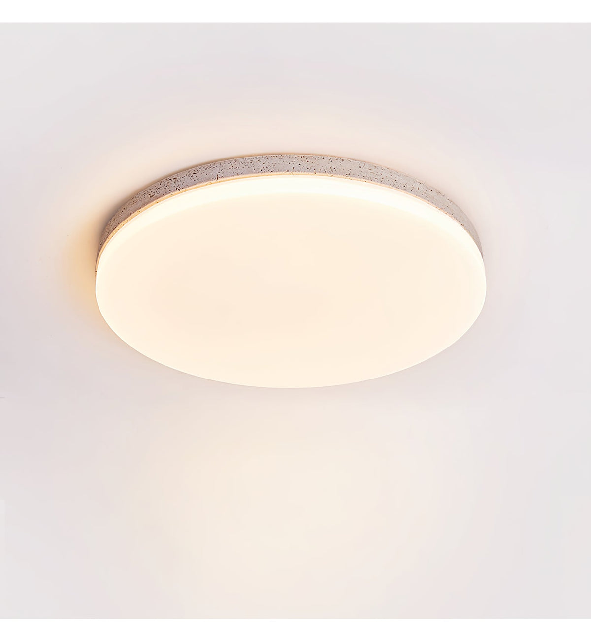 Noa Travertine Ceiling Light
