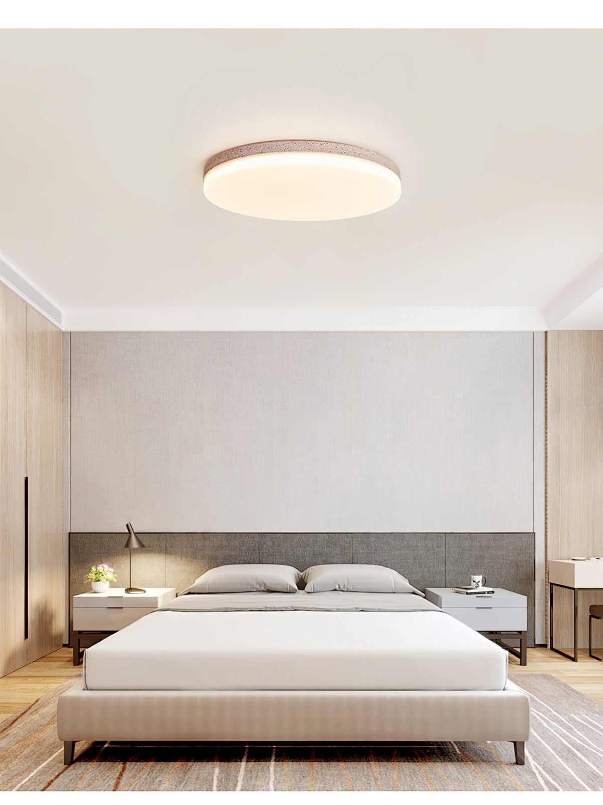 Noa Travertine Ceiling Light