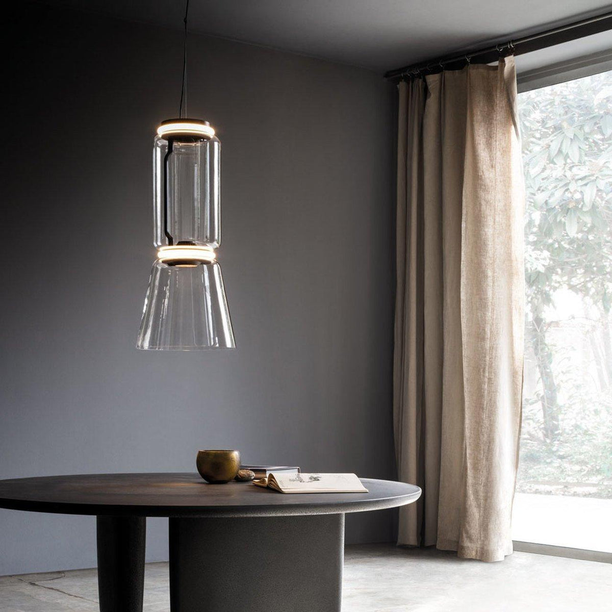 Cylindrical LED Pendant Light