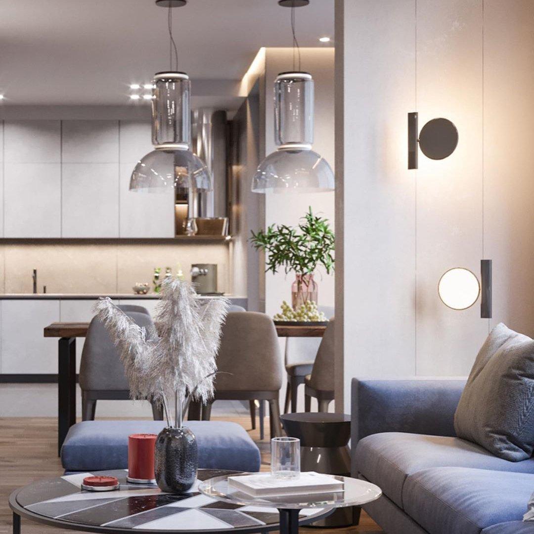 Cylindrical LED Pendant Light