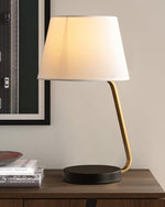 Noir Arc Table Lamp 10.6"