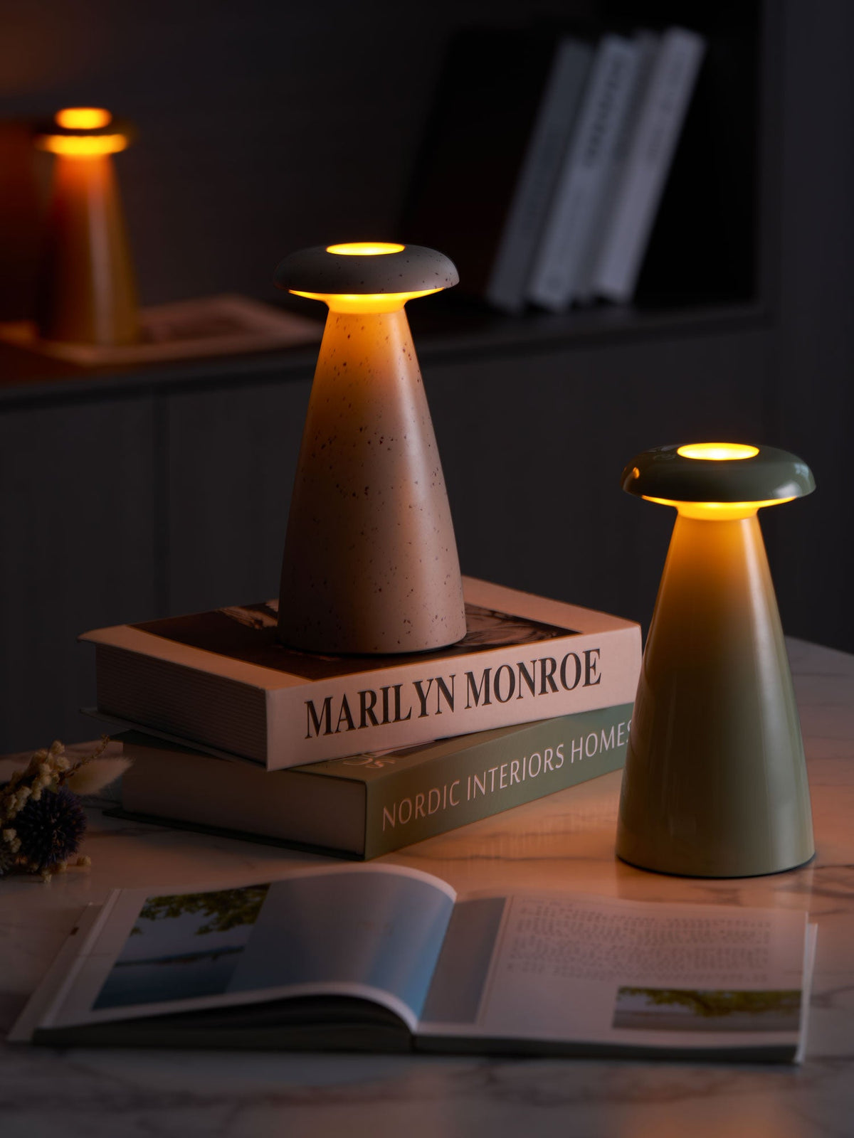 Noko Mushroom Rechargeable Table Lamp