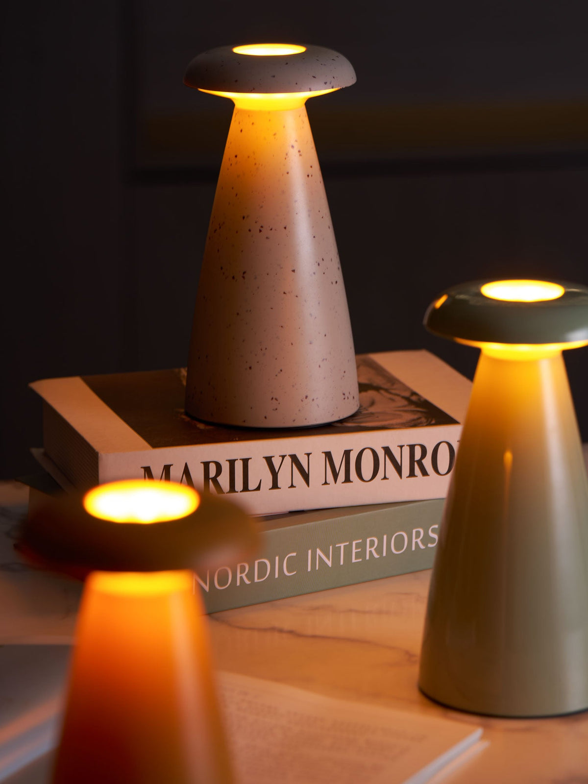 Noko Mushroom Rechargeable Table Lamp