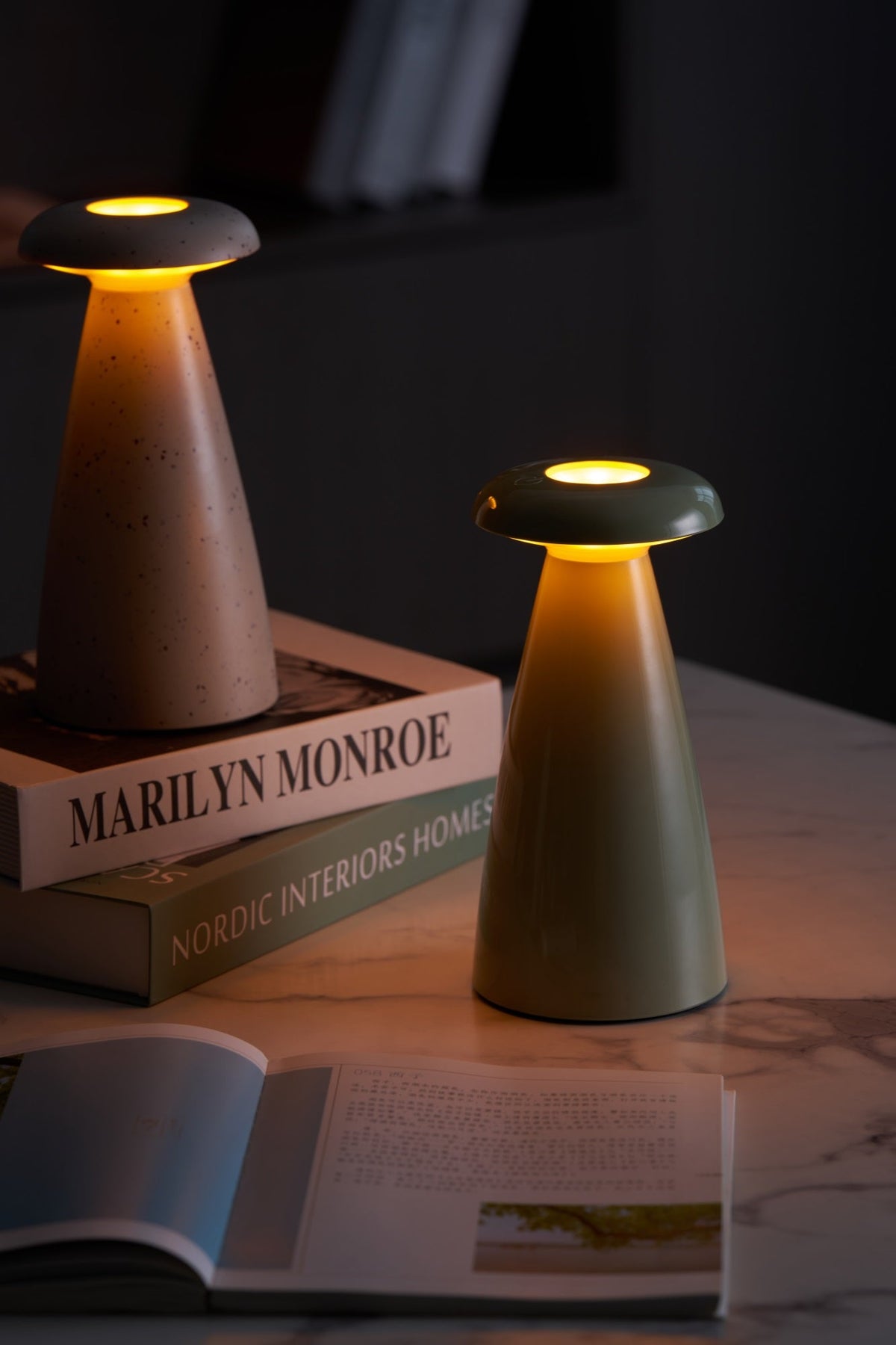 Noko Mushroom Rechargeable Table Lamp