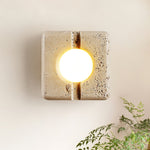 Nora Travertine Wall Light