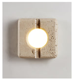 Nora Travertine Wall Light