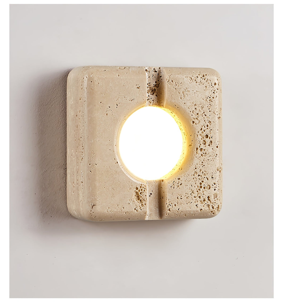 Nora Travertine Wall Light
