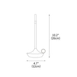 Nordic Candle Table Lamp 4.7"