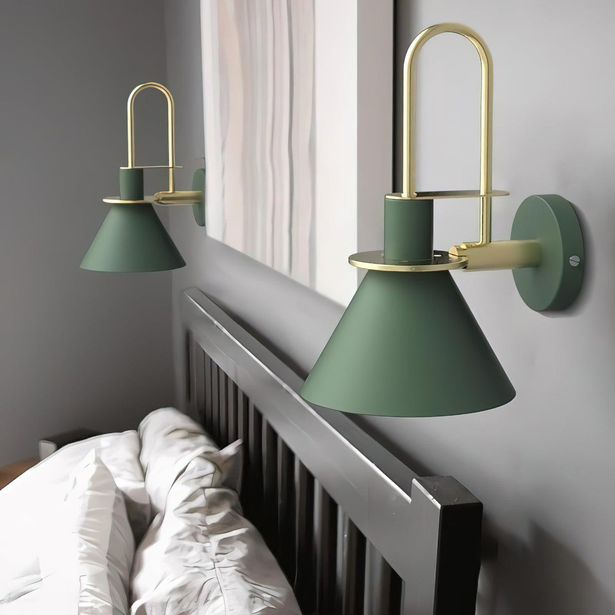 Nordic Metal Wall Sconce 8.7"