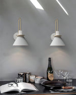 Nordic Metal Wall Sconce 8.7"