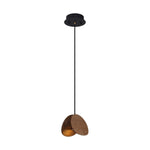 Orbit Fold Wood Pendant Light