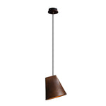 Nordic Tilted Wood Pendant Light