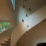 Nordic Tilted Wood Pendant Light