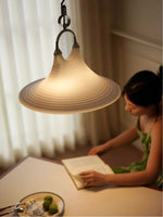 Solari Swirl Glass Pendant Light