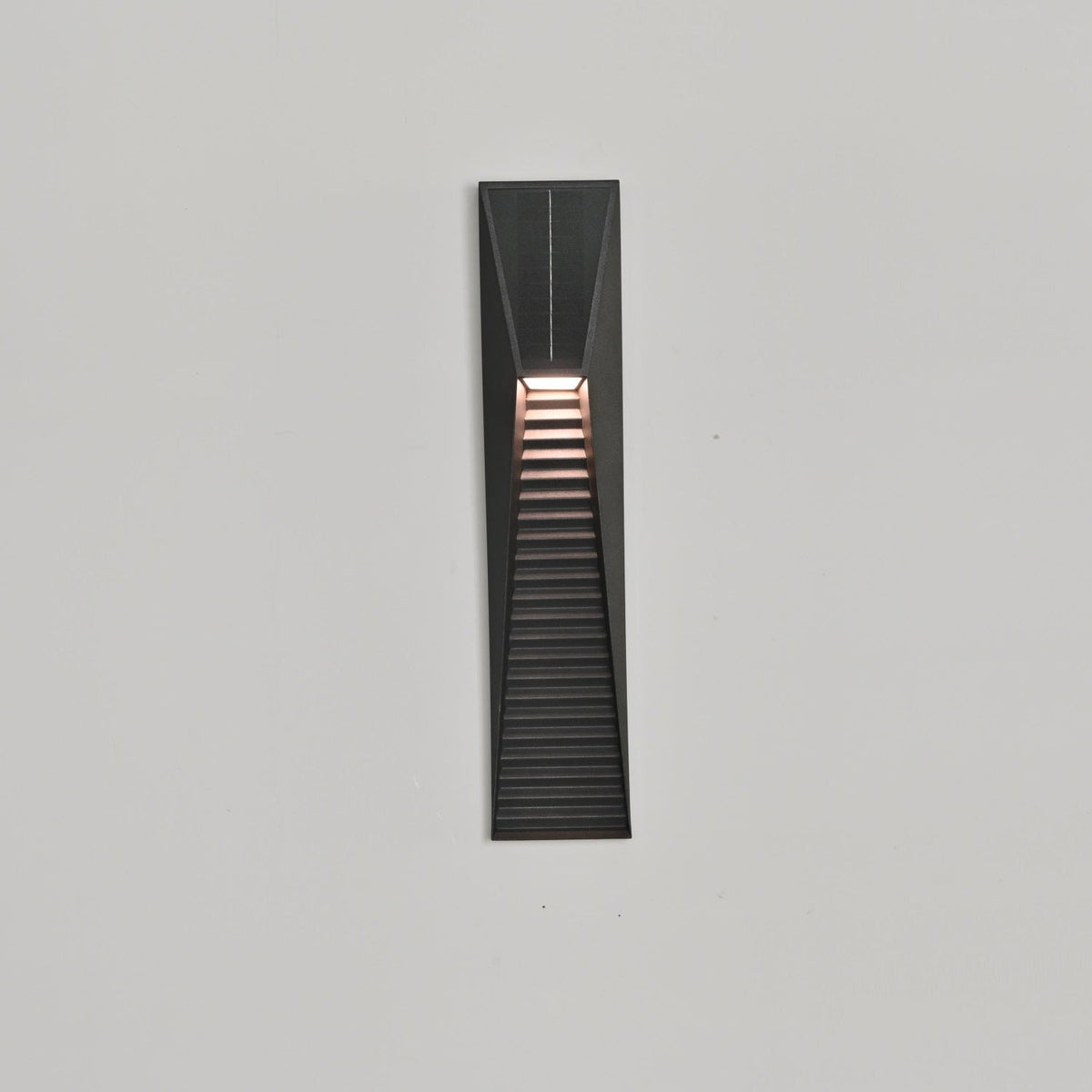 Obsidian Path Solar Outdoor Wall Light