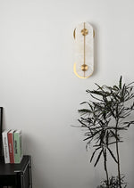Obvara Alabaster Wall Light