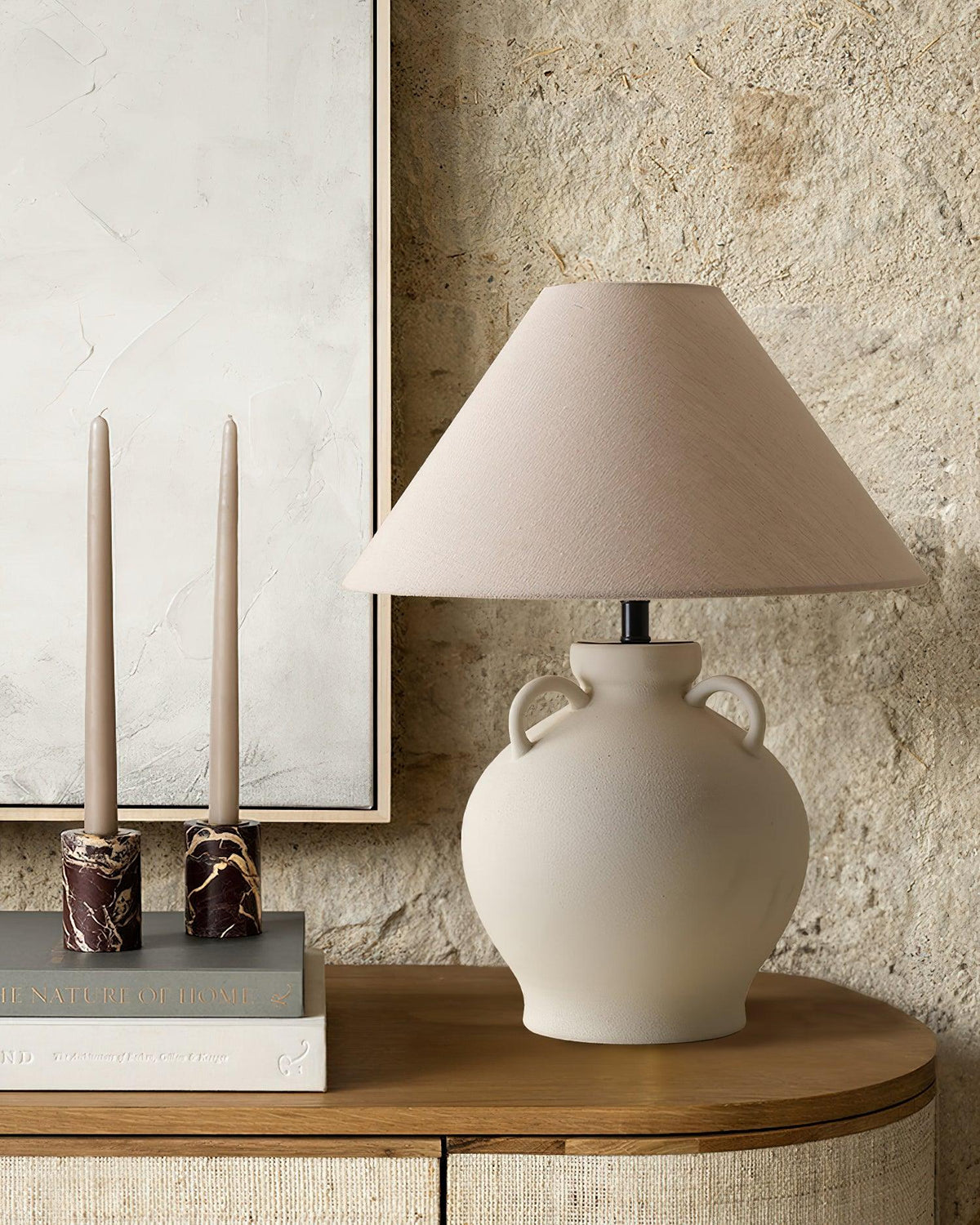 Old Wine Pot Table Lamp 15.7"