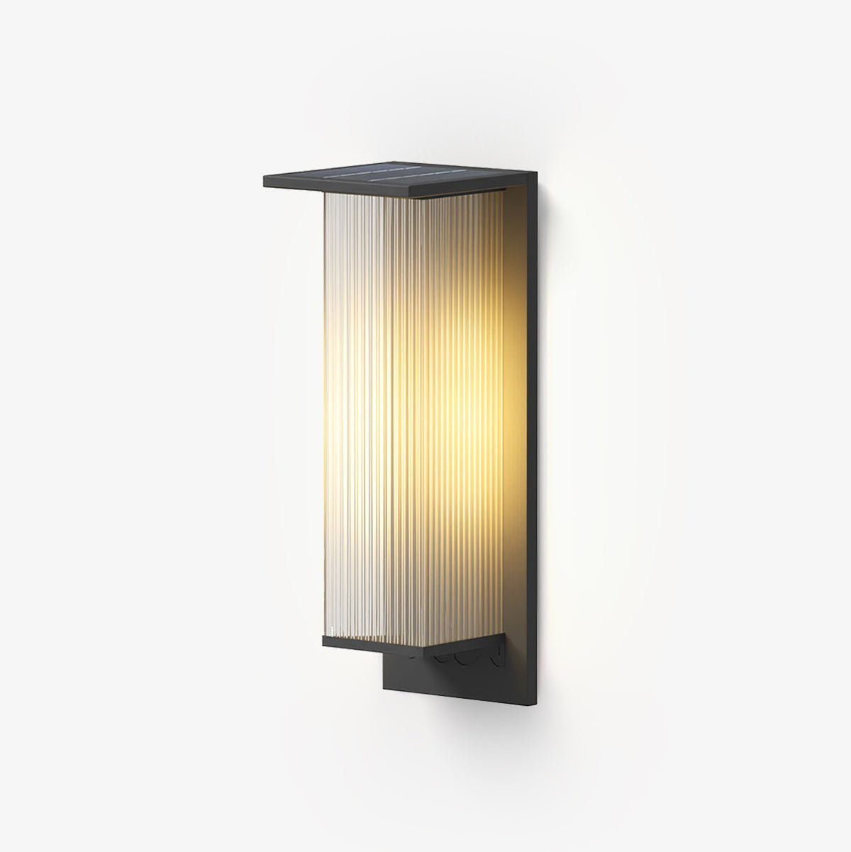 Oleron Box Outdoor Solar Wall Lamp